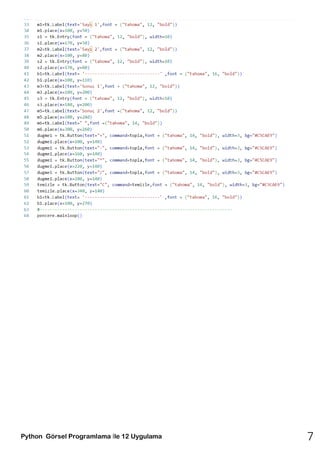 PYTHON GÖRSEL PROGRAMLAMA ile 12 UYGULAMA.pdf