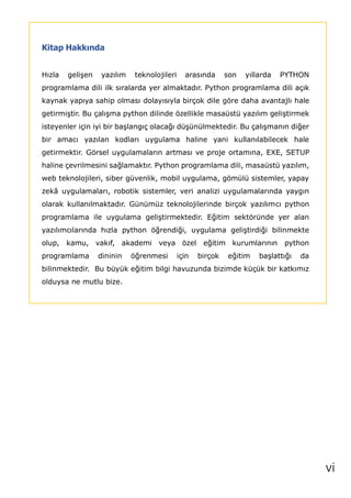 PYTHON GÖRSEL PROGRAMLAMA ile 12 UYGULAMA.pdf
