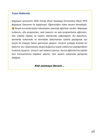 PYTHON GÖRSEL PROGRAMLAMA ile 12 UYGULAMA.pdf
