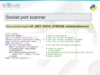 Hacking ético con herramientas Python | PDF