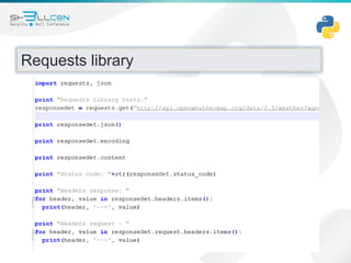 Hacking ético con herramientas Python | PDF