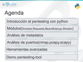 Hacking ético con herramientas Python | PDF