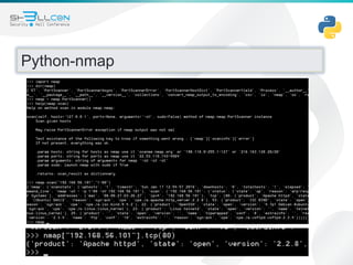 Hacking ético con herramientas Python | PDF