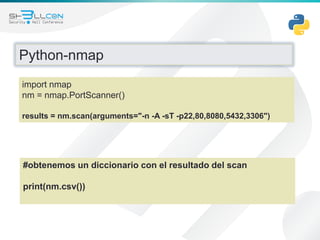 Hacking ético con herramientas Python | PDF