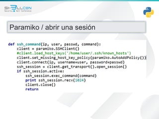 Hacking ético con herramientas Python | PDF