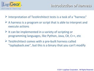 Python harness fundamental | PPT