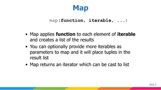 Python High Level Functions_Ch 11.ppt | Programming Languages | Computing