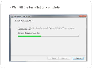 Python Integrated Development Environment | PPTX