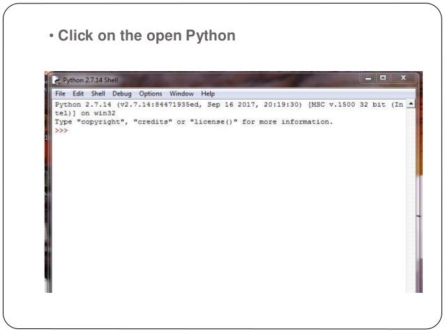 Python Integrated Development Environment