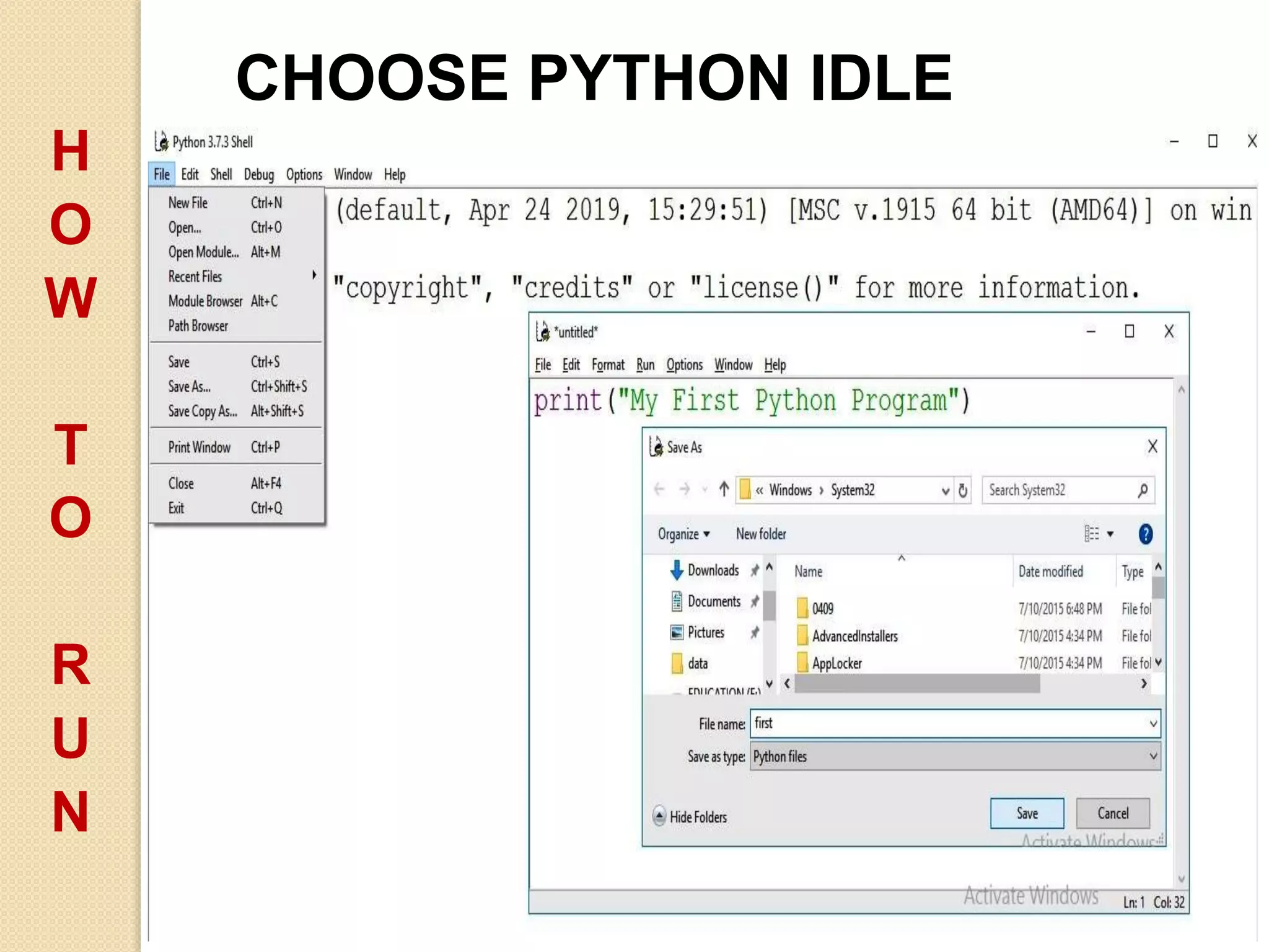 introduction to python IDE's | PPT