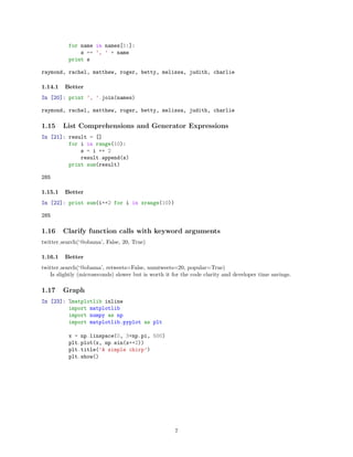 Python idioms | PDF