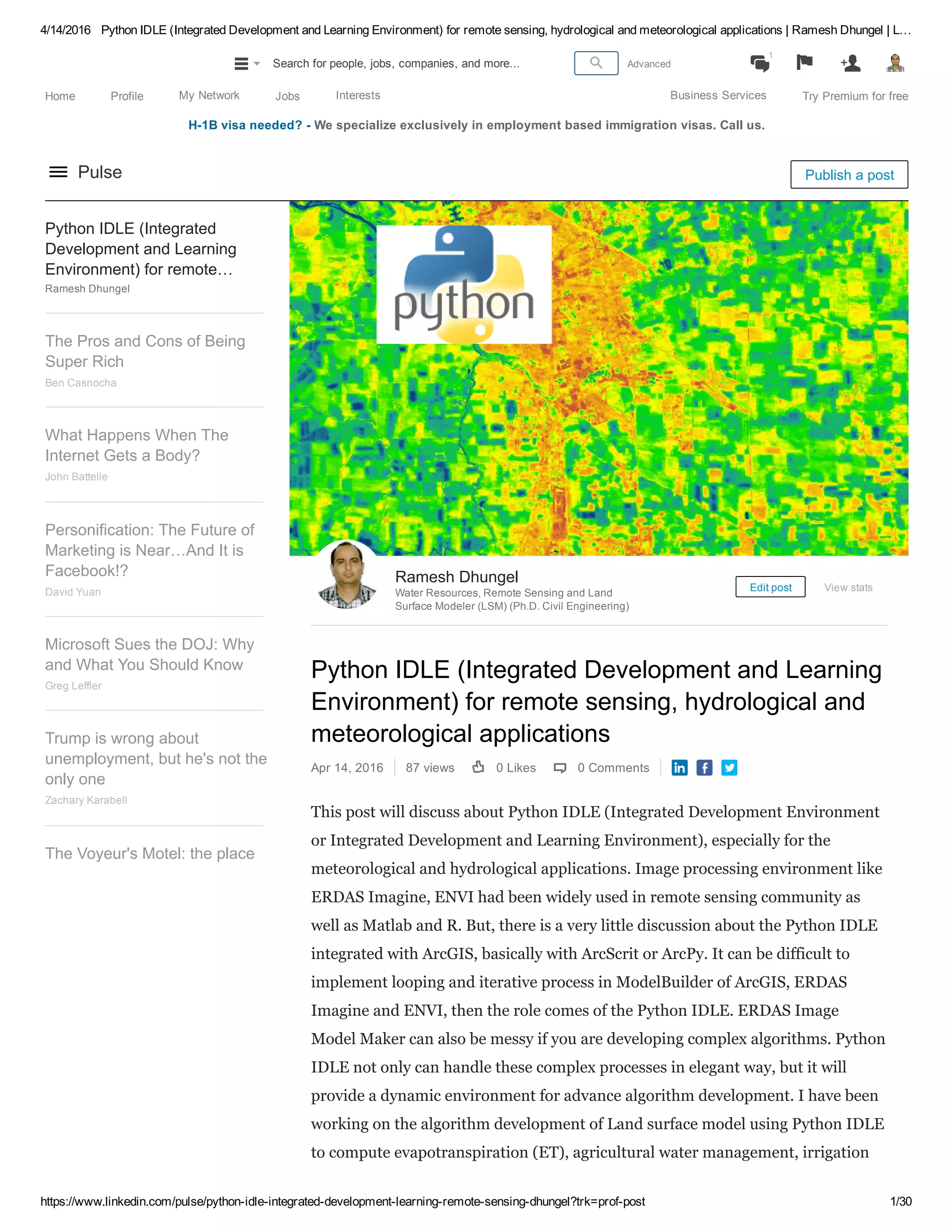 Python IDLE (Integrated Development and Learning Environment) for ...
