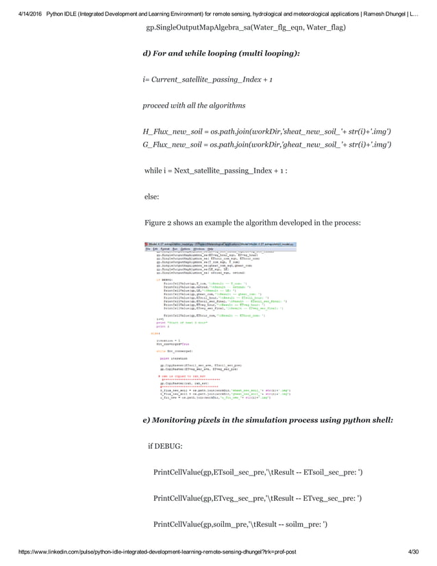 Python IDLE (Integrated Development and Learning Environment) for ...