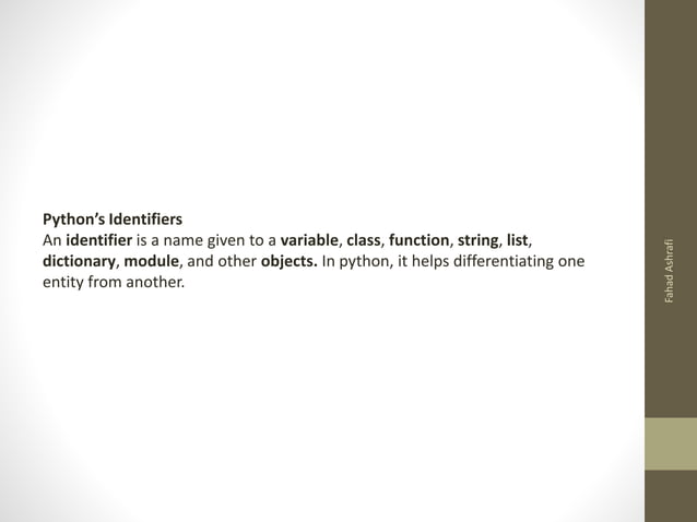 Python idle introduction(3) | PPT