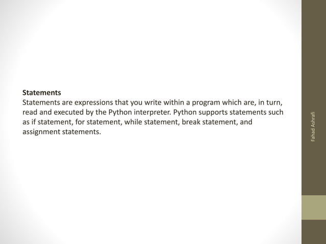Python idle introduction(3) | PPT