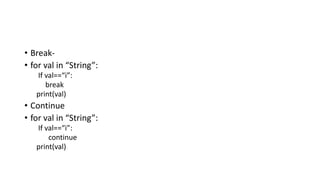 Python if_else_loop_Control_Flow_Statement | PPTX