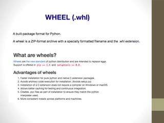 WHEEL (.whl)
 