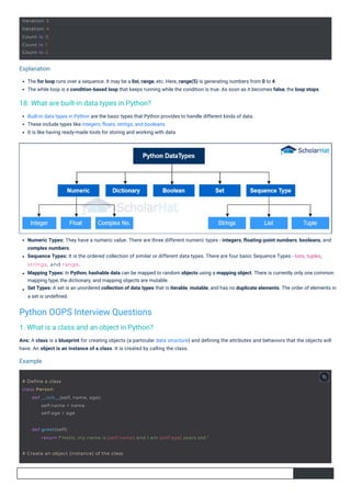 Python Interview Questions PDF By ScholarHat.pdf