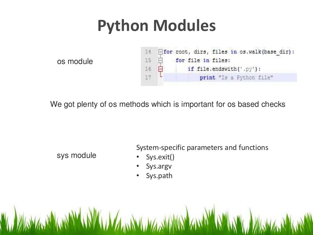 Python in Test automation