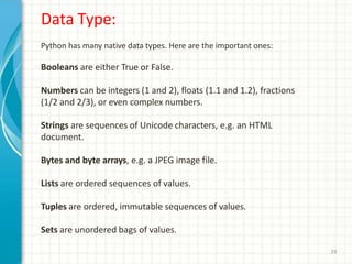 Python Introduction | PPTX