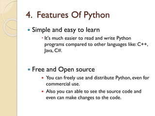 Python-01| Fundamentals | PPT