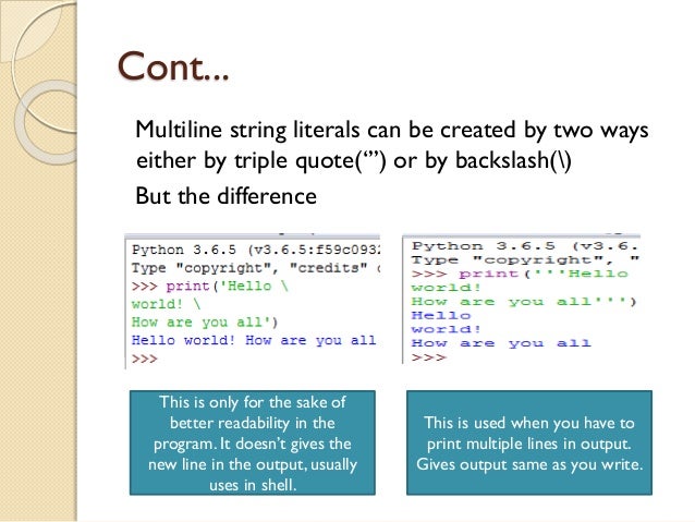 Python-01| Fundamentals