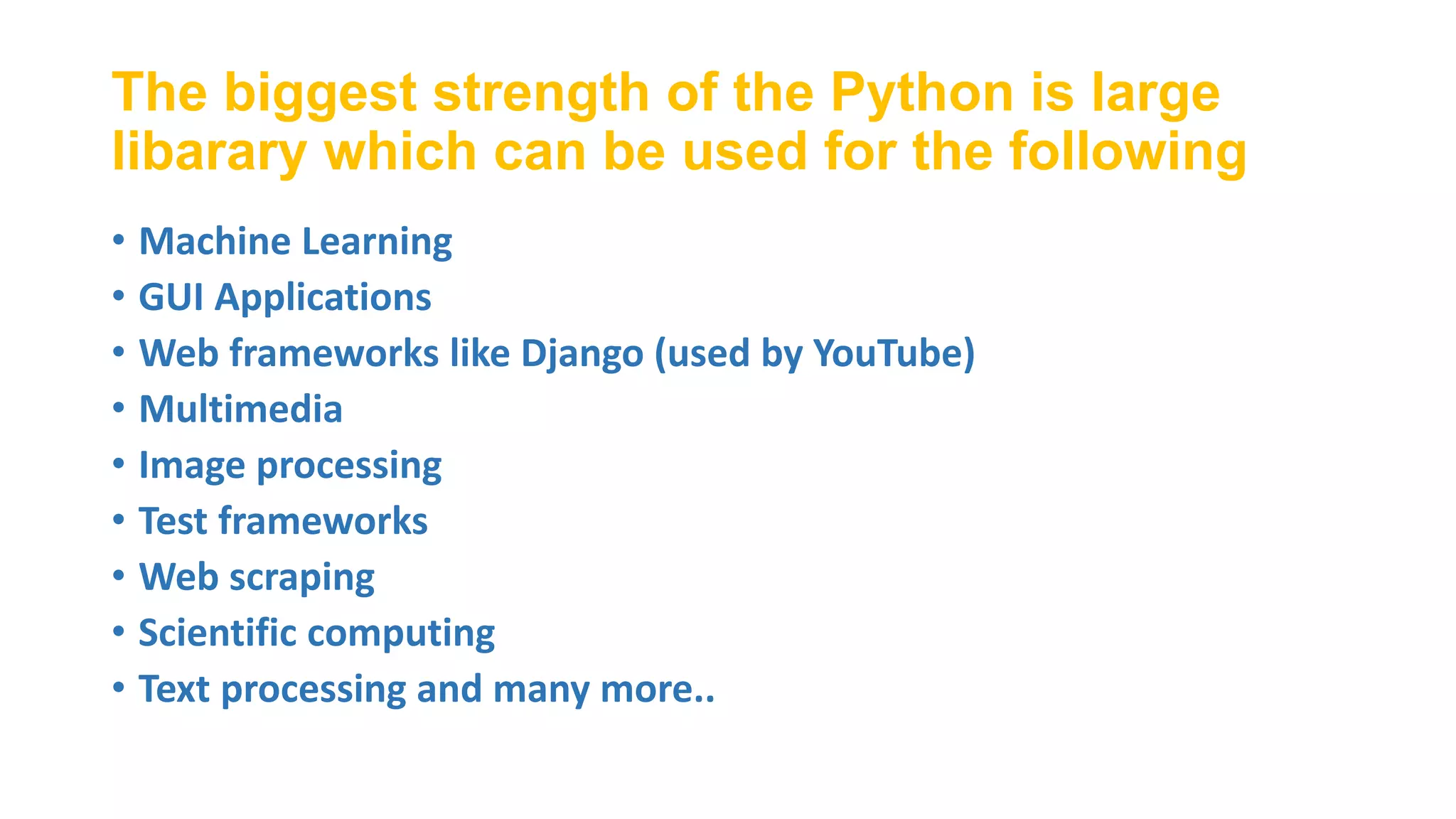 Python intro | PPT