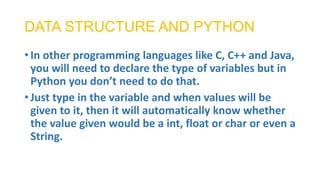 Python intro | PPT