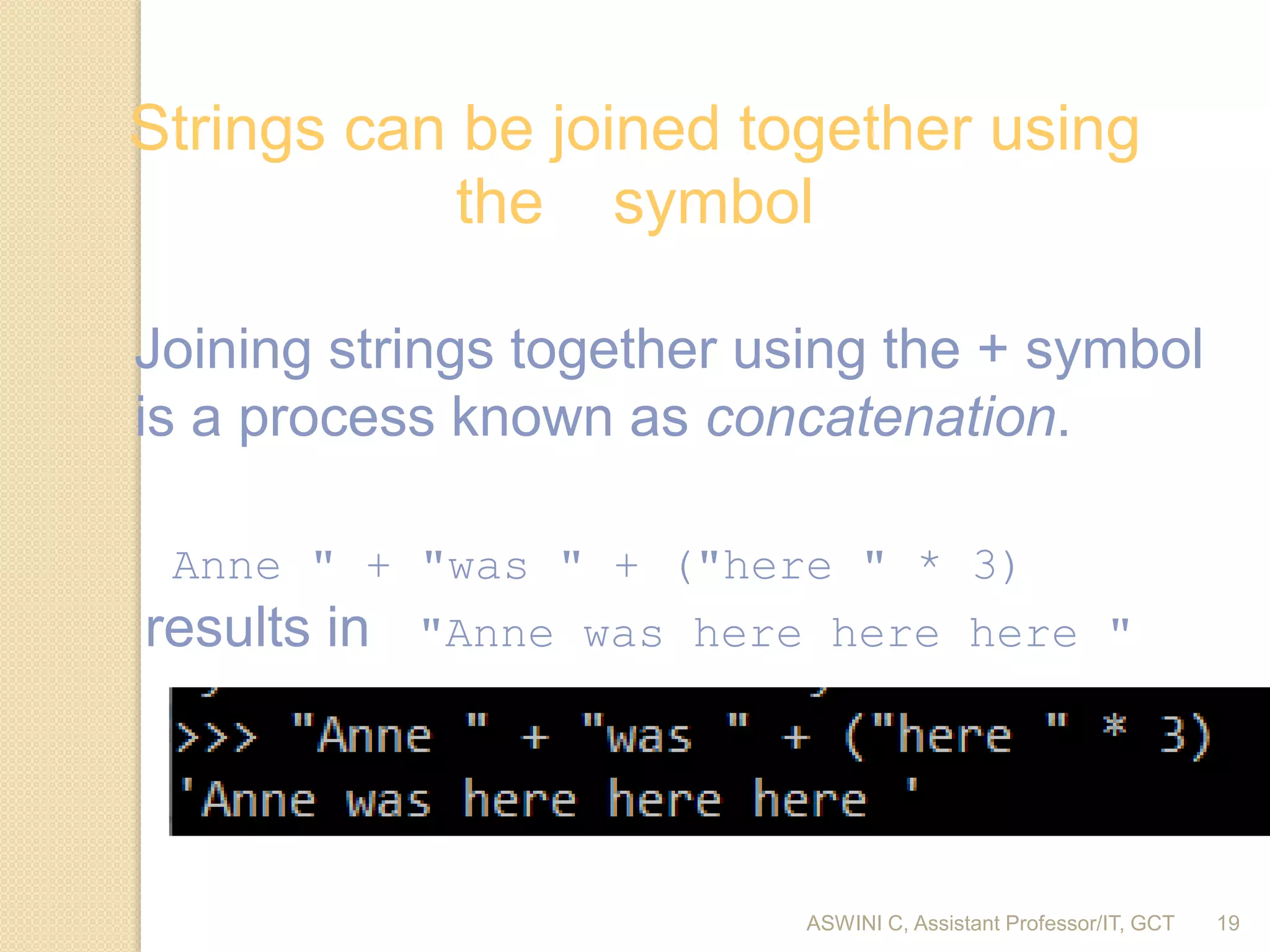 Introduction to Python | PPT