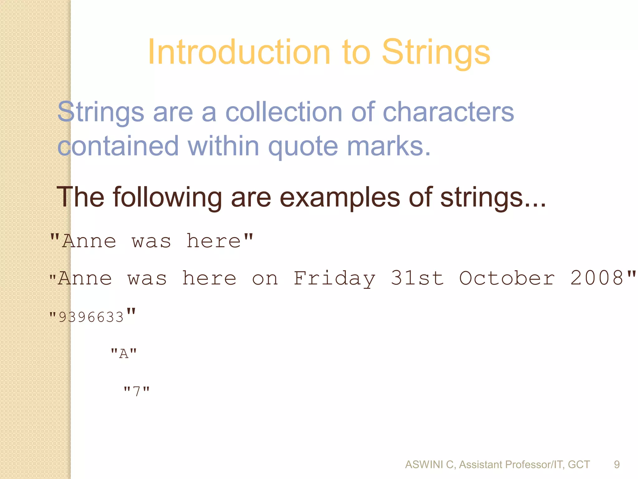 Introduction to Python | PPT