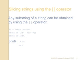 Introduction to Python | PPT