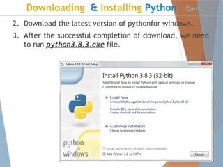Comprehensive Introduction to Python Programming: Installation, Syntax ...