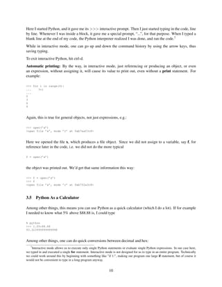 PythonIntro