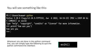 python intro and installation.pptx