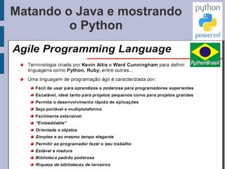 Quem usa Python? 