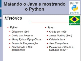 Por que usar Python?
