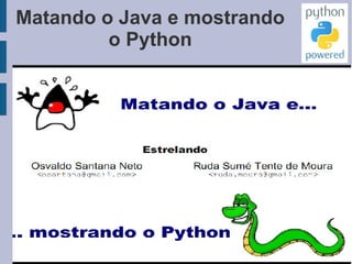 Agenda O que é o Python?