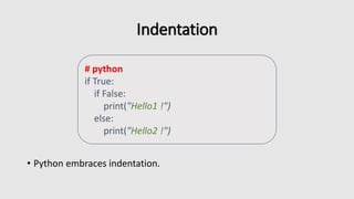 Python introduction 1 | PPT