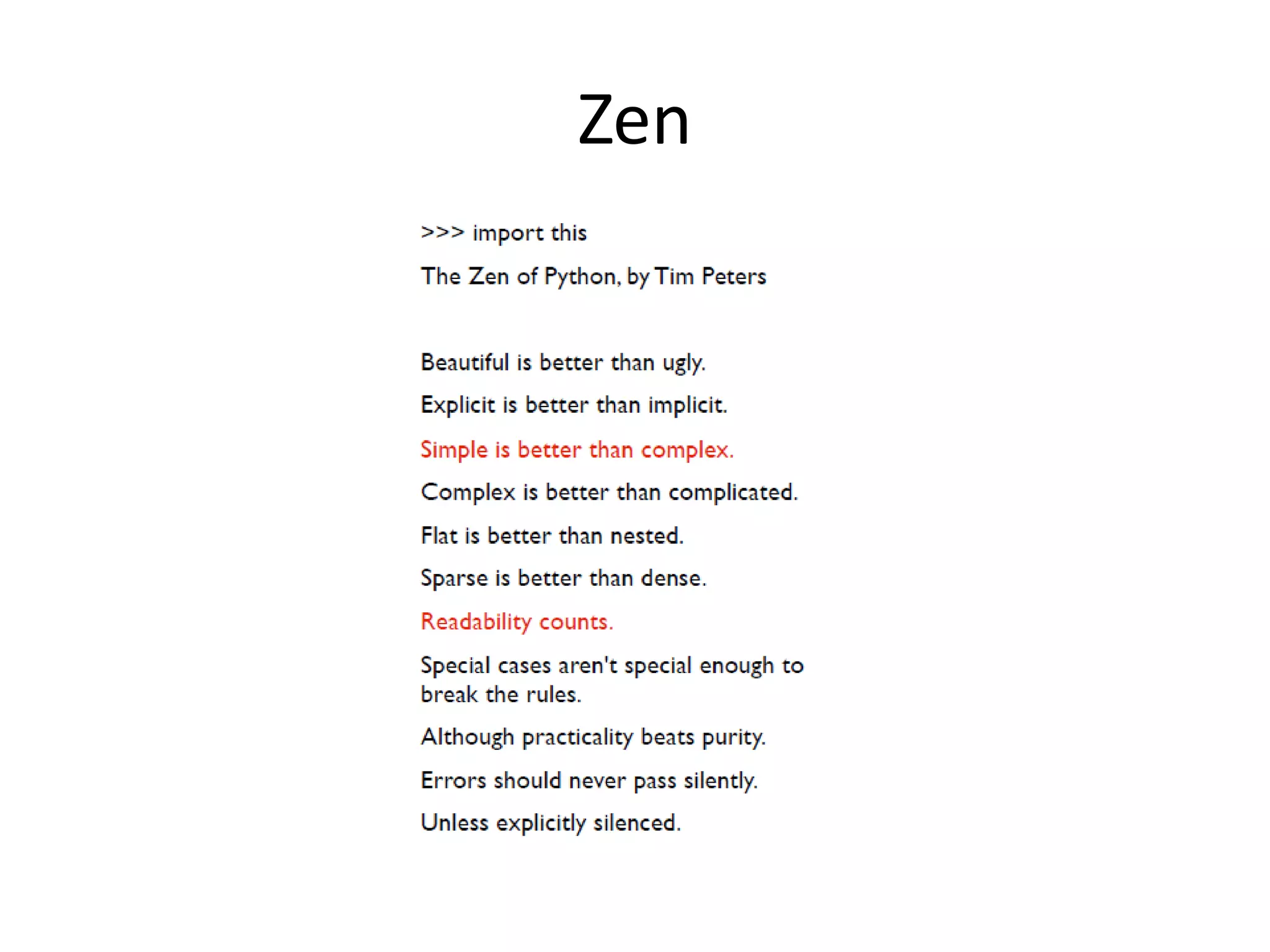 Zen
 