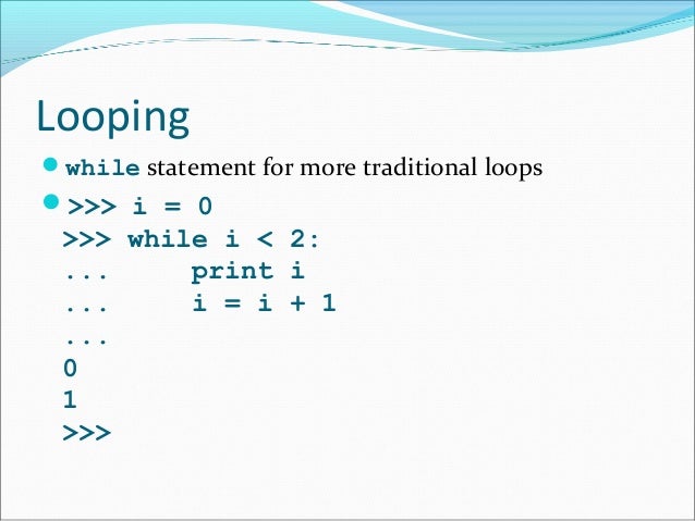 Pythonintroduction