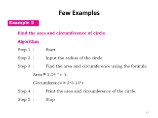 Few Examples
47
 