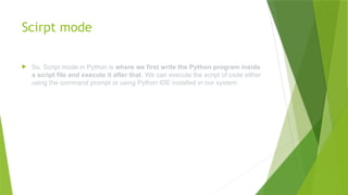 PYTHON INTRODUCTION AND NOTES FOR CLASS 8.pptx