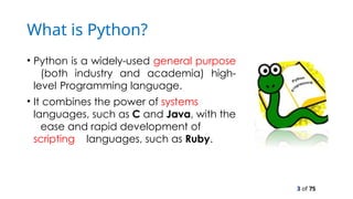 Python Introduction,basics,Features.pptx