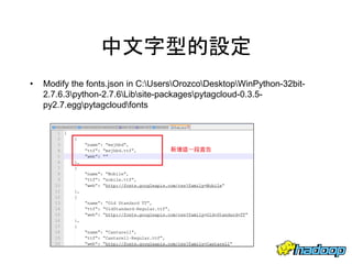 Python in word cloud | PDF