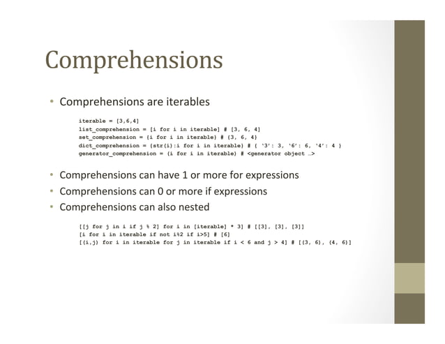 Python iteration | PPT