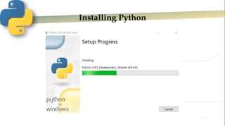 Installing Python
 