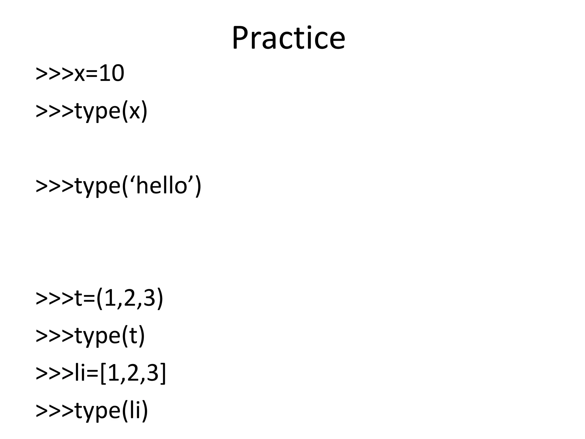 Python lab basics | PPT