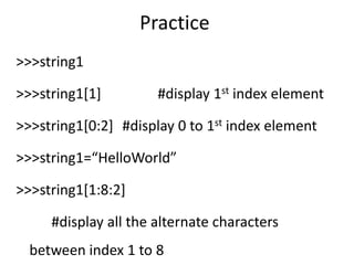 Python lab basics | PPT