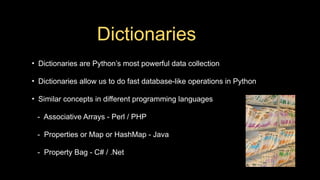 Mastering Python Dictionaries: Concepts, Usage, and Applications | PPTX