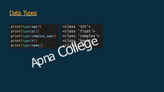 Computer porgramming language python lecture 1 | PPTX